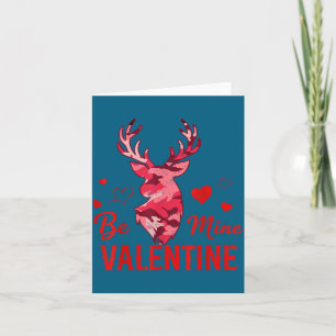Carte De Remerciements Sois Mienne Saint-Valentin Nk Camo Buck Chasse au