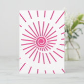 Carte De Remerciements Soleil 15 (Debout devant)