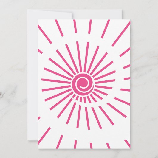 Carte De Remerciements Soleil 15 (Dos)