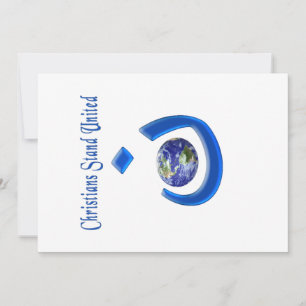 Carte De Remerciements Solidarité chrétienne
