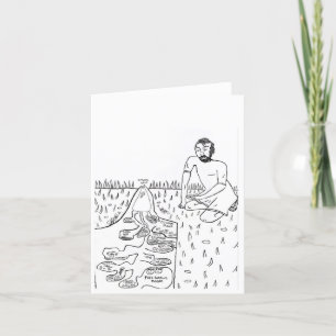 Carte De Remerciements Solomon observant les fourmis 🐜