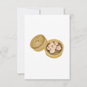 Carte De Remerciements Somme de Dim  Shumai  烧 麦