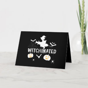 Carte De Remerciements Sorcière Halloween 2021 Déguisement Sorcière Drôle