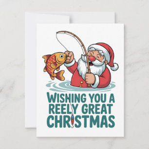 Carte De Remerciements Souhaitez-vous un Noël vraiment super Noël Funky N