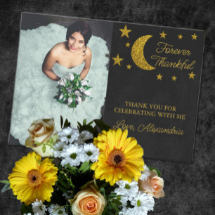 Carte De Remerciements Sous les étoiles Anniversaire