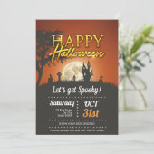 Carte De Remerciements Soyons Éffrayants ! (Debout devant)