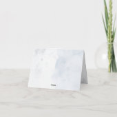 Carte de remerciements spatiale (Dos)