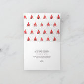 Carte De Remerciements Spectacle de cirque de Carnaval mignon Clowns Ball (Intérieur)