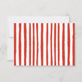 Carte De Remerciements Spectacle de fête du cirque Carnaval Anniversaire (Dos)