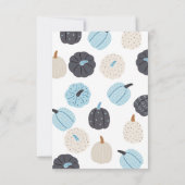 Carte De Remerciements Spooky One | Halloween 1er Anniversaire | Spooky B (Dos)