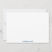 Carte De Remerciements St Anthony Lighthouse card (Dos)