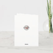 Carte De Remerciements St. Patrick Sympathy Irish catholique funérailles (Dos)