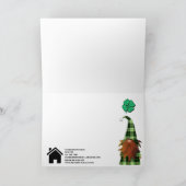 Carte De Remerciements St. Patrick's Day Référentiel immobilier (Intérieur)