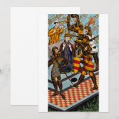 Carte De Remerciements St. Thomas de Cantorbéry l'archevêque courageux (Devant / Derrière)