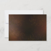 Carte De Remerciements Steampunk Rusty Background (Dos)