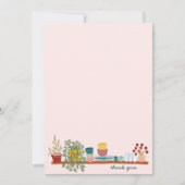 Carte De Remerciements STOCK THE KITCHEN Bridal Shower CUSTOM Cute (Devant)