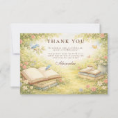 Carte De Remerciements Storybook Chapter Two Birthday (Devant)