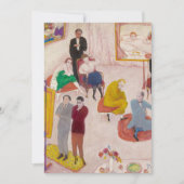 Carte De Remerciements Studio Party par Florine Stettheimer (Devant)