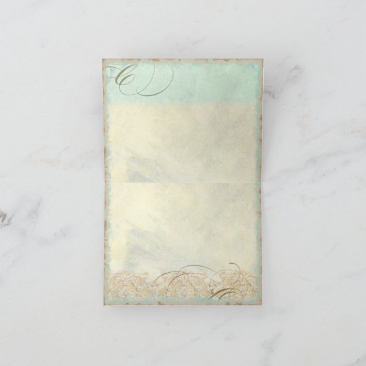 Carte De Remerciements Style côtier moderne de remous de plage d'océan de (Intérieur)