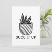 Carte De Remerciements Succès (Debout devant)