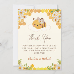 Carte De Remerciements Sucré comme peut être Baby shower