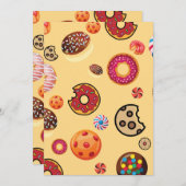 Carte De Remerciements Sucres 2 (Devant / Derrière)