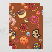 Carte De Remerciements Sucres 3 (Devant / Derrière)