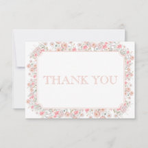 Summer Pink Wildflower Baby Shower