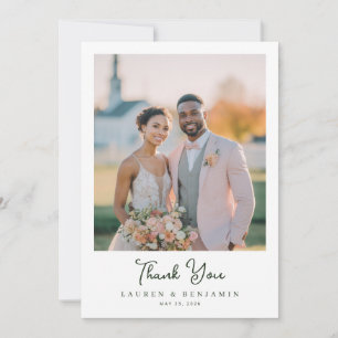 Carte De Remerciements Sunny Lemon Mariage