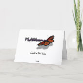 Carte De Remerciements Sunset Clouds and Sailboat Seascape (Dos)