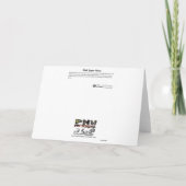 Carte De Remerciements Super lune rose (Dos)