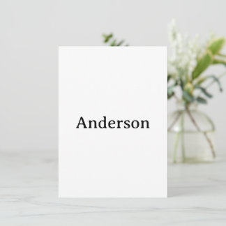 Carte De Remerciements Supprimer le texte Remplacer son propre design 4.5