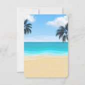 Carte De Remerciements Surf bébé - Baby shower (Dos)