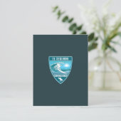 Carte De Remerciements Surf El Segundo Californie (Debout devant)