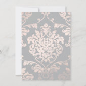 Carte De Remerciements Sweet 16 Ballons Roses en or de luxe (Dos)