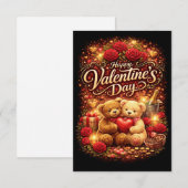 Carte De Remerciements Sweethearts Forever (Devant / Derrière)