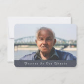 Carte De Remerciements Sympathy Memory Sunset Lighthouse (Dos)