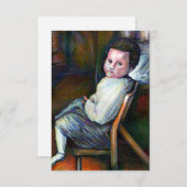 Carte De Remerciements Synésie (Devant / Derrière)