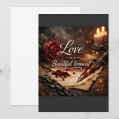 Carte De Remerciements T-Shirt (Devant / Derrière)