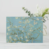 Carte De Remerciements Tableau des fleurs d'amandes de Van Gogh (Debout devant)