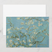 Carte De Remerciements Tableau des fleurs d'amandes de Van Gogh (Devant / Derrière)