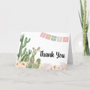 Carte De Remerciements Taco Bout A Baby Boho Baby shower