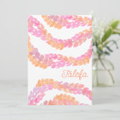 Carte De Remerciements Talofa (Debout devant)