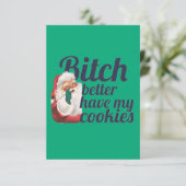 Carte De Remerciements tarjeta santa (Debout devant)