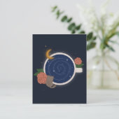 Carte De Remerciements Tasse de thé céleste (Debout devant)