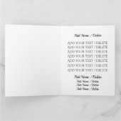 Carte De Remerciements Taureau Patriotique Big Card (Intérieur)