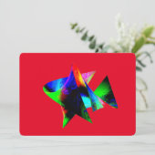 Carte De Remerciements TD1007 - Un complément (Debout devant)