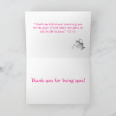 Carte De Remerciements "Teapot Dream" (Intérieur)