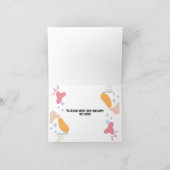 Carte De Remerciements Technicien vétérinaire artistique Pastel (Intérieur)