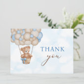 Carte De Remerciements Teddy Bear Baby (Debout devant)